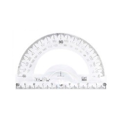 Transportador 180° 10 cm Mar Ros