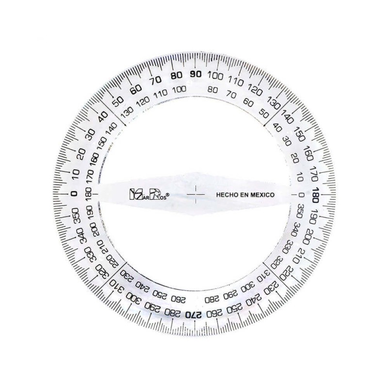 Transportador 360° 12.7 cm Mar Ros